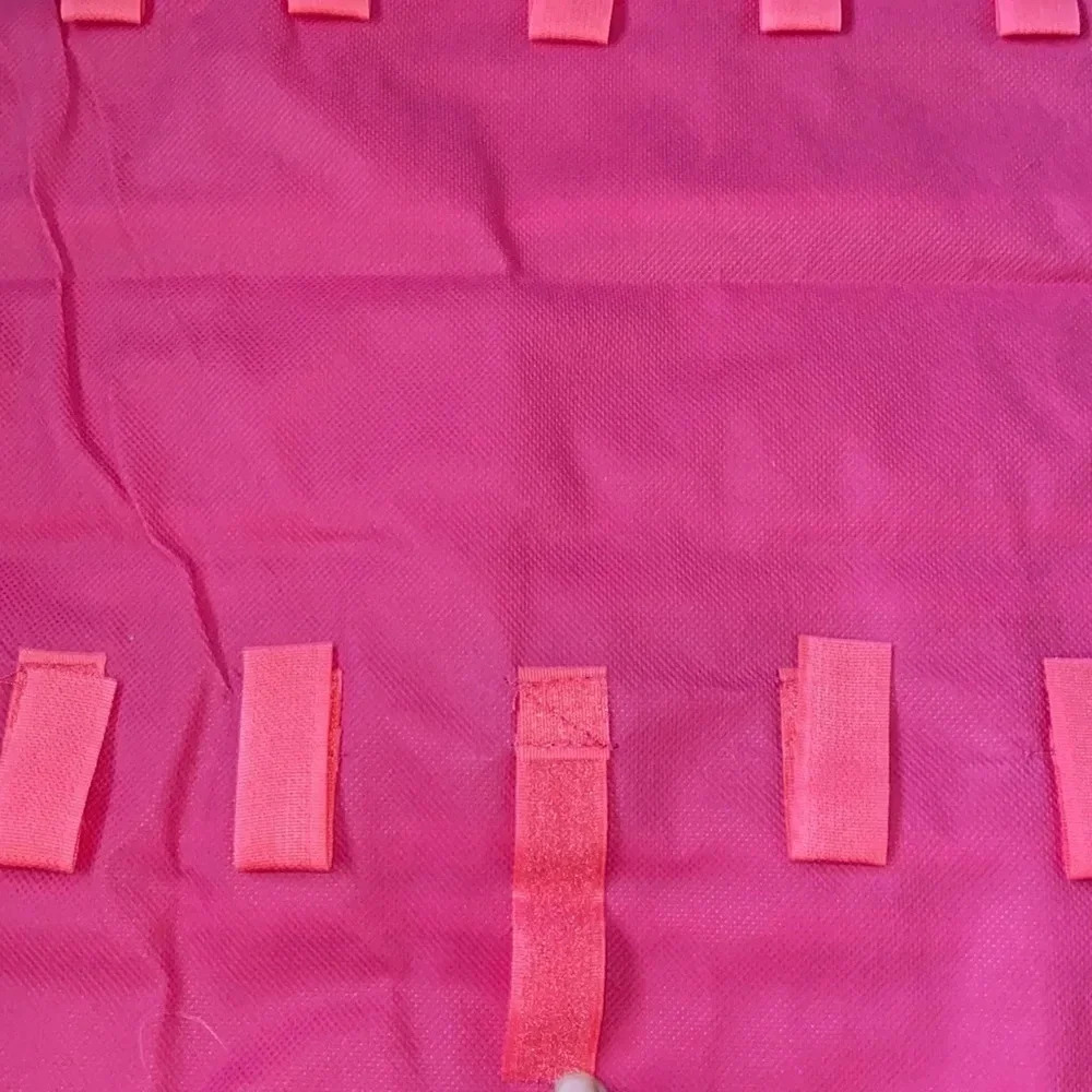 THE LITTLE JEWELRY DRESS organizer pockets on one side velcro loops on the back - Picture 3 of 9